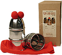 Cups & Balls w/Chop Cup Alum Combo by Bazar de Magia - Trick