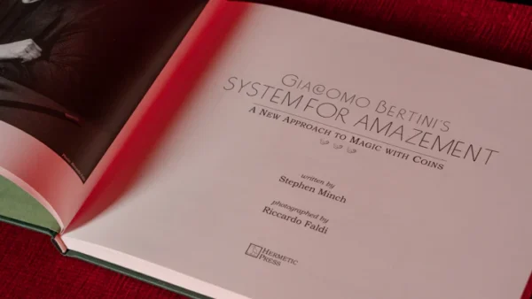 Giacomo Bertini's System for Amazement by Stephen Minch - Book