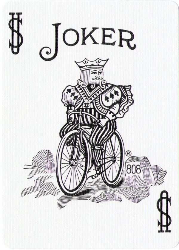 Blue One Way Forcing Deck (Black and White Joker only)