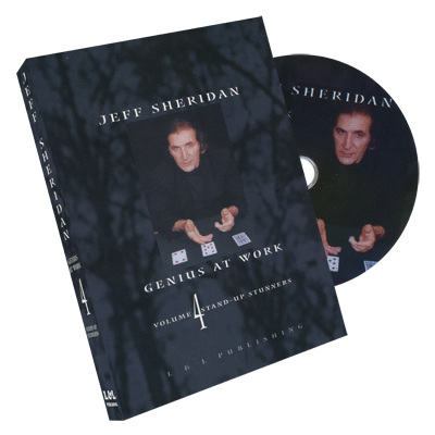 dvdjs4sta-full Jeff Sheridan Genius at Work Vol 4 Standup Stunner - DVD