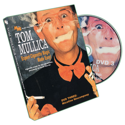 dvdtm3cigarette-full Expert Cigarette Magic Made Easy - Vol.3 by Tom Mullica - DVD