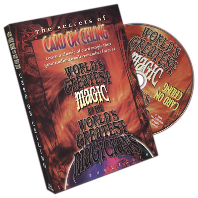 dvdwgcardonceiling-full World's Greatest Magic: Card On Ceiling - DVD