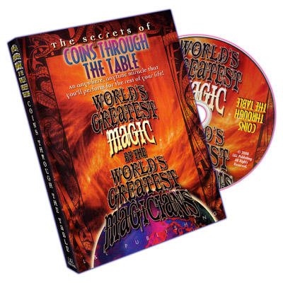 dvdwgcoinsthrough-full World's Greatest Magic: Coins Through Table - DVD