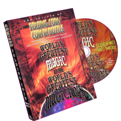 dvdwgfoldingcoin-full World's Greatest Magic: Folding Coin - Coin In Bottle - DVD