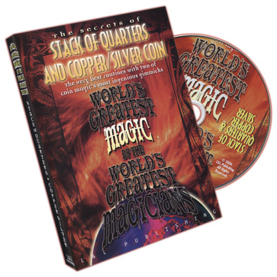 dvdwgstackofquart-full World's Greatest Magic: Stack Of Quarters and Copper/Silver Coin - DVD
