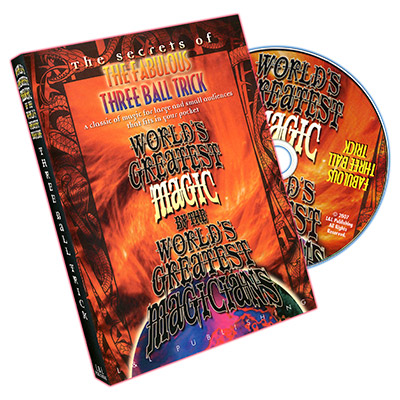 dvdwgthreeball-full World's Greatest Magic: Fabulous Three Ball Trick - DVD