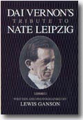 nateleipz-full Dai Vernon's Tribute to Nate Leipzig - Book