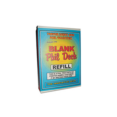 refblankphil-full Refill for Blank Phil Deck by Trevor Duffy - Tricks