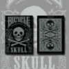 Bicycle Skull Metallic (Silver) USPCC by Gambler's Warehouse