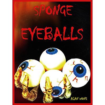 spongeeyeballs-full Sponge Eyeballs by Alan Wong (Bag of 4) - Trick