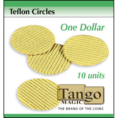 Teflon Circles Dollar size 10 units (T002) by Tango