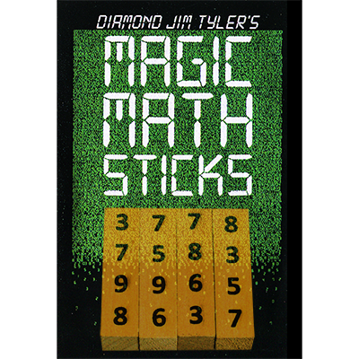 woodmagicmath-full Magic Math Sticks (Wooden) by Diamond Jim Tyler - Trick