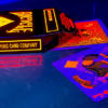 Bicycle Neon Solar-Orange Rider Back Playing Cards