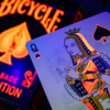 Bicycle Neon Solar-Orange Rider Back Playing Cards