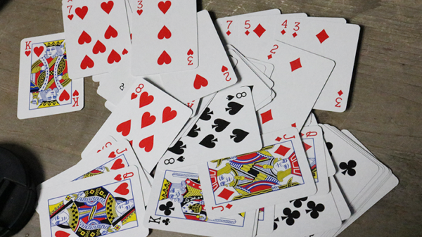 Mini Bicycle Cards (Green)