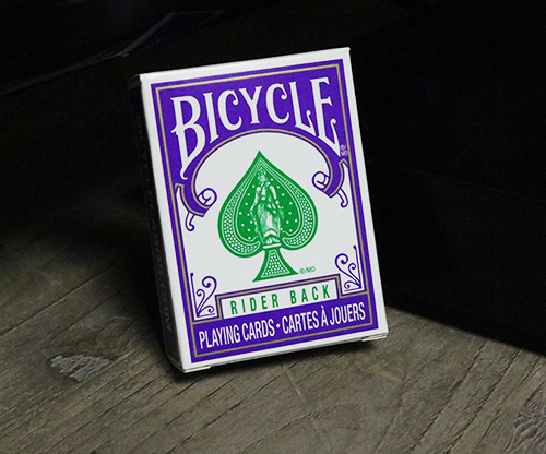 79485-full Mini Bicycle Cards (Purple)