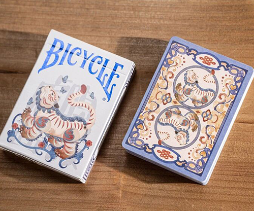 Bicycle Mascot (Tiger Sniffs the Rose) Playing Cards
