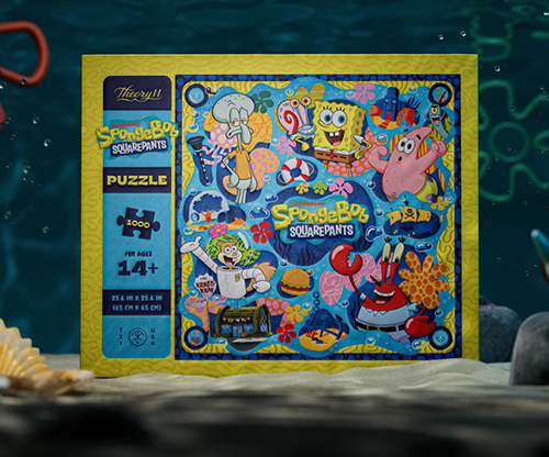 SpongeBob SquarePants Jigsaw Puzzle by theory11