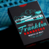 79998-alt1 FRANKLIN BBQ RETRO BLACK PLAYING CARDS