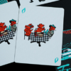 79998-alt2 FRANKLIN BBQ RETRO BLACK PLAYING CARDS