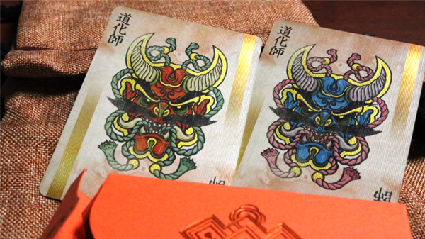 RONIN (Diamond Clan Edition Orange) Playing Cards by Kings Wild Project