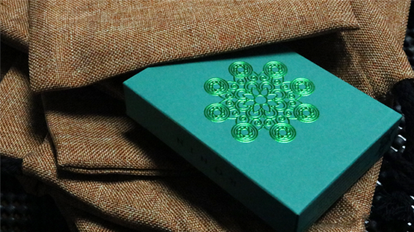 77685-alt1 RONIN (Club Clan Edition Green) Playing Cards by Kings Wild Project