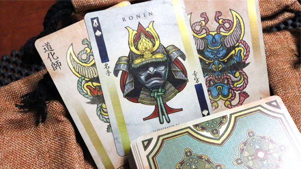 77686-alt2 RONIN (Heart Clan Edition Red) Playing Cards by Kings Wild Project