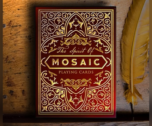 The Spirit of The Mosaic (Red) Playing Cards