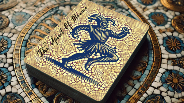 78835-alt2 The Spirit of The Mosaic (Blue) Playing Cards