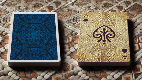 78835-alt3 The Spirit of The Mosaic (Blue) Playing Cards