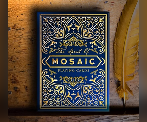 78835-full The Spirit of The Mosaic (Blue) Playing Cards
