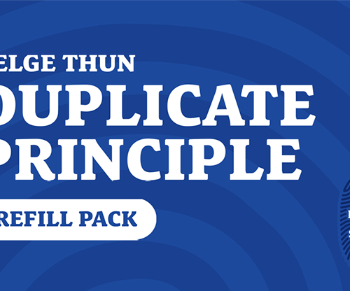 Evidence of a Well Spent Life - Duplicate Principle Cards by Helge Thun