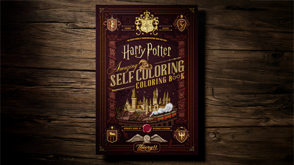 80095-full Harry Potter Self-Coloring Book by theory11