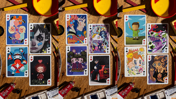 78954-alt1 Bicycle Sari Sari (Lemonade Edition) Playing Cards