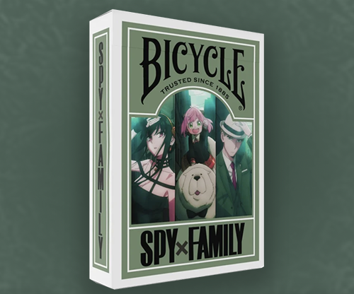 79615-full Bicycle Spy Family Playing Cards by US Playing Card