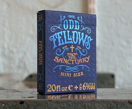 Odd Fellow Brother McPint Mini Playing Cards by Stockholm17
