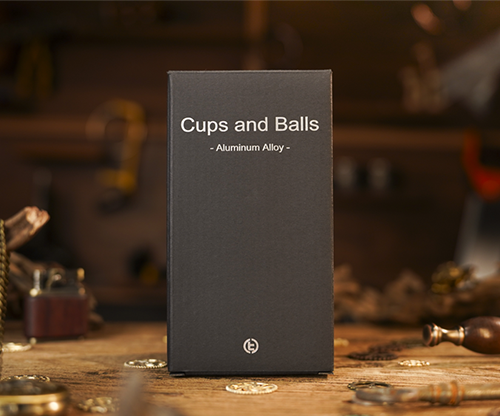 79918-full Aluminum Alloy Cups and Balls Set by TCC Magic