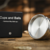 Aluminum Alloy Cups and Balls Matching Solid Cup by TCC Magic