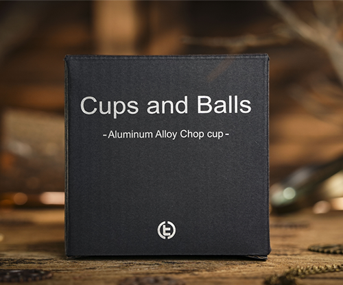 Aluminum Alloy Cups and Balls Matching Chop Cup by TCC Magic
