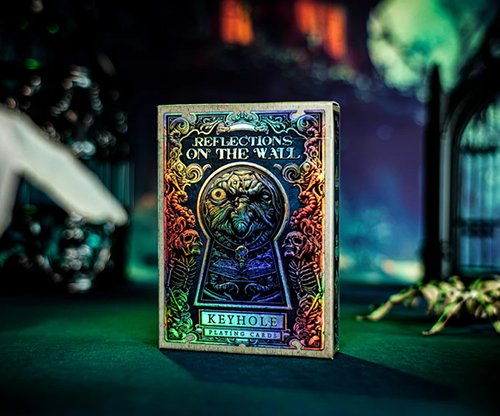 Keyhole Reflections on the Wall Playing Cards by Fashion TCC