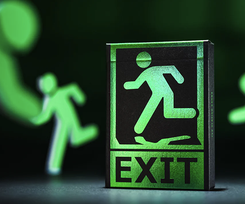 79956-full Exit Playing Cards by TCC Fashion