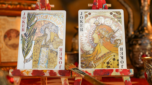 79960-alt2 Mucha Special Edition Playing Cards by 52 MUSÉE
