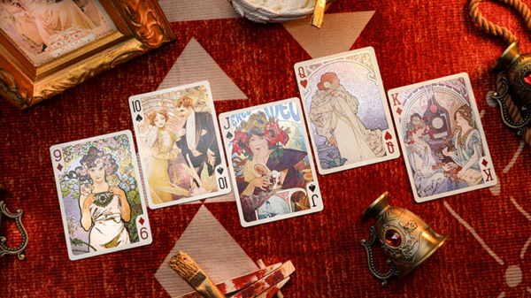 79960-alt4 Mucha Special Edition Playing Cards by 52 MUSÉE