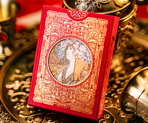 Mucha Standard Playing Cards by 52 MUSÉE