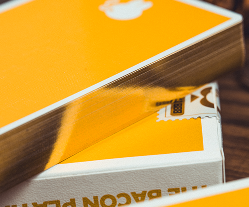 Gilded Milk Casino Deck (Gold) by Bacon Playing Card Company