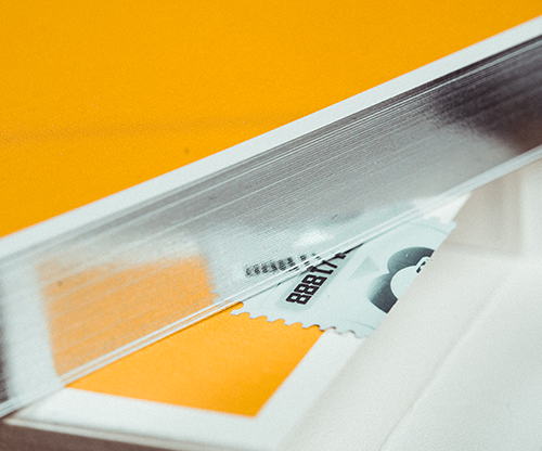 Gilded Milk Casino Deck (Silver) by Bacon Playing Card Company