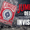 Jumbox Invisible Deck (Red) by Magic Dream