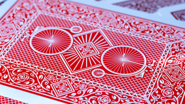 80104-alt2 Jumbox Mirage Deck (Red) by Magic Dream