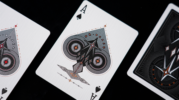 80130-alt2 Mr. Black V1 (Black) Playing Cards
