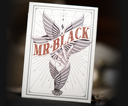 Mr. Black V2 (Gray) Playing Cards